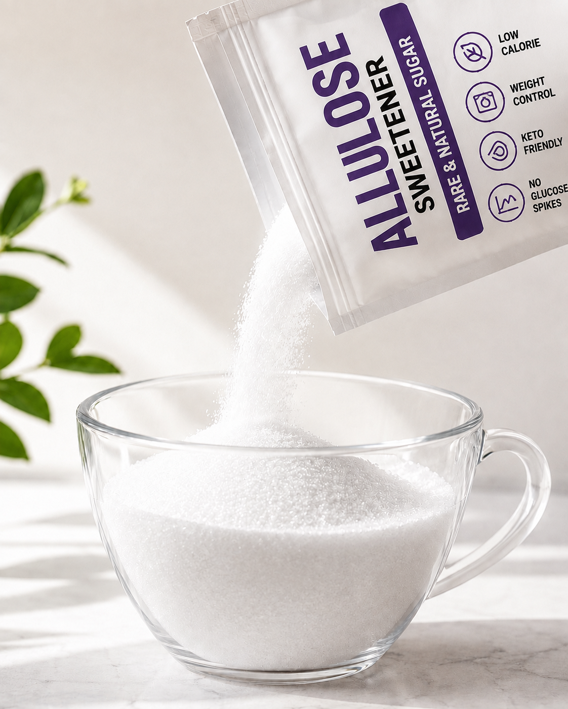 Made With Allulose- Natural Sweetener from Figs and No Glucose Spike!